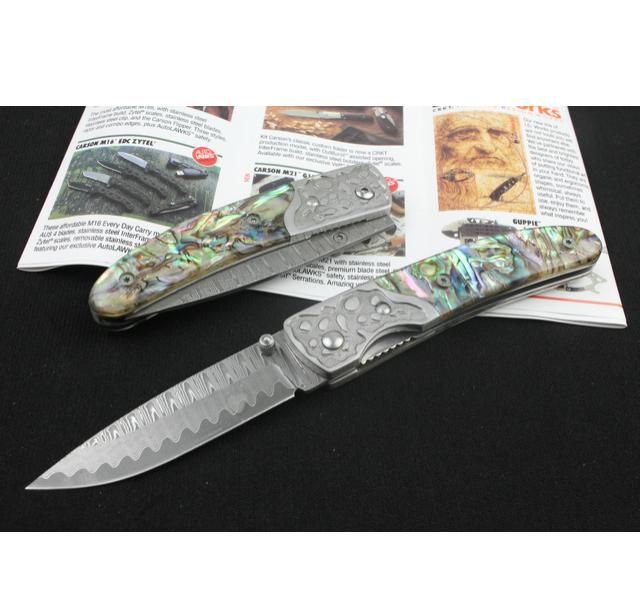 鲍贝-大马士革收藏折刀