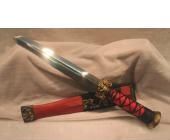 红木小汉剑（花纹钢）